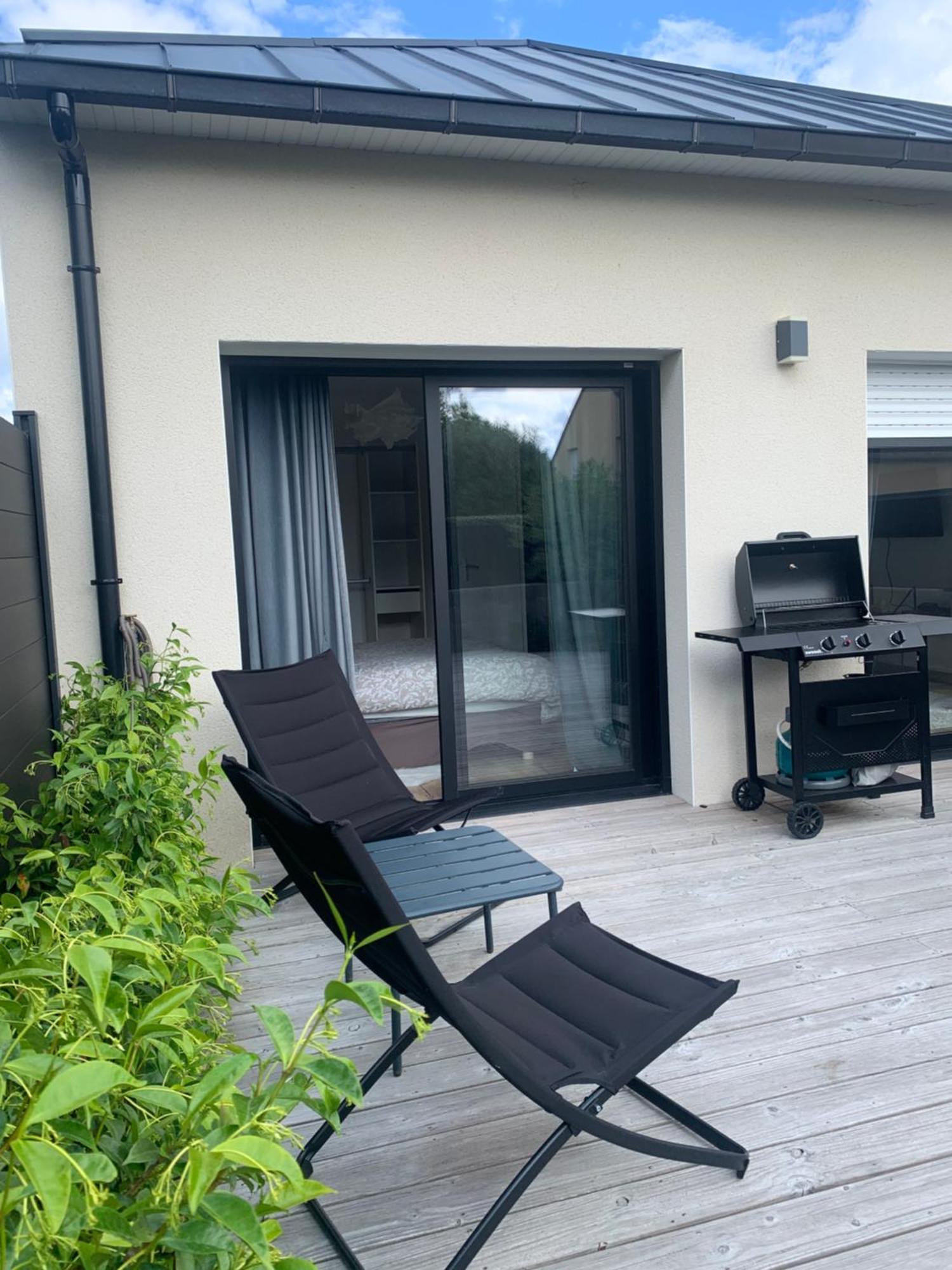 Le Refuge De La Baie Villa Beaussais Sur Mer Luaran gambar