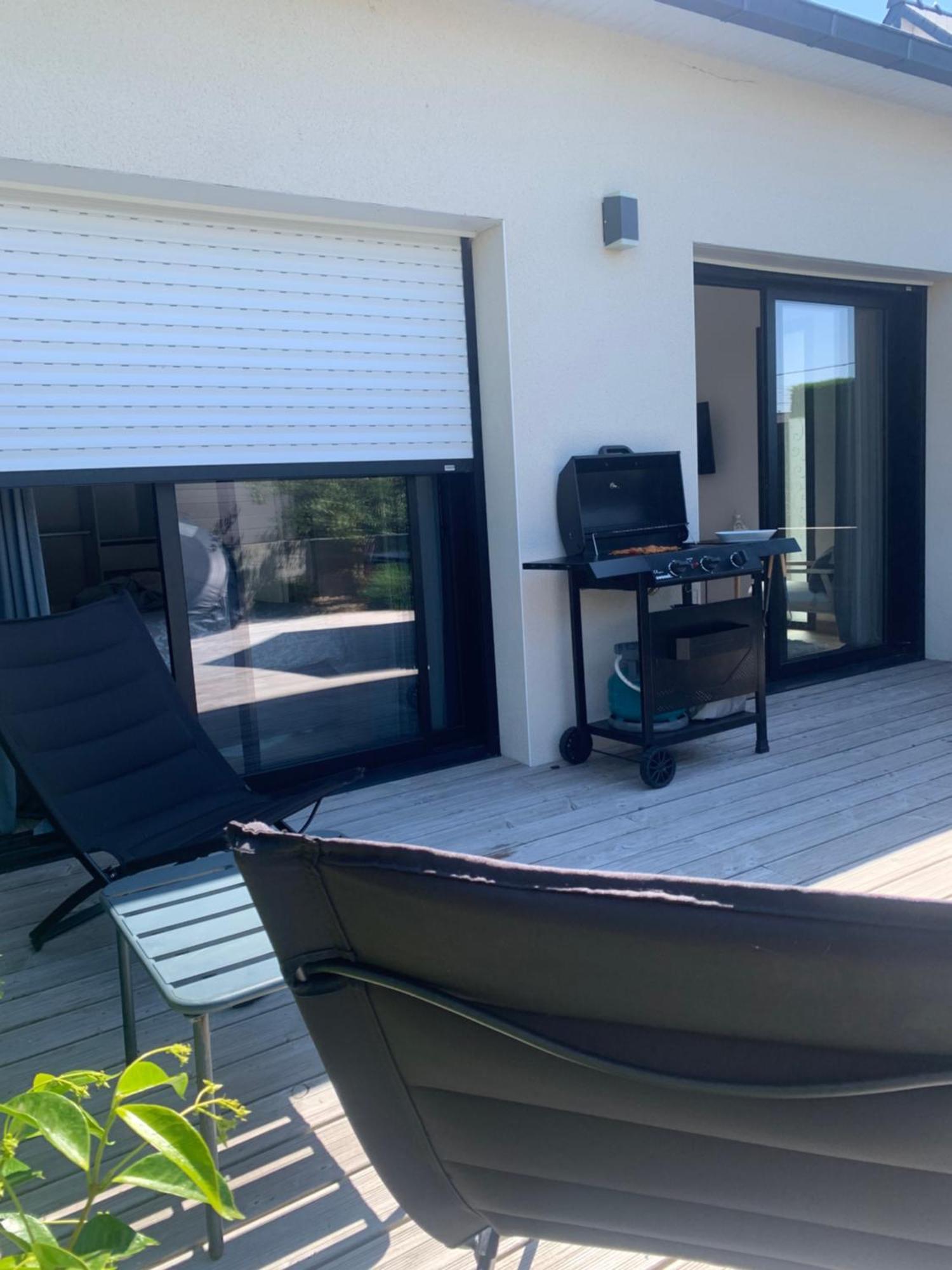 Le Refuge De La Baie Villa Beaussais Sur Mer Luaran gambar