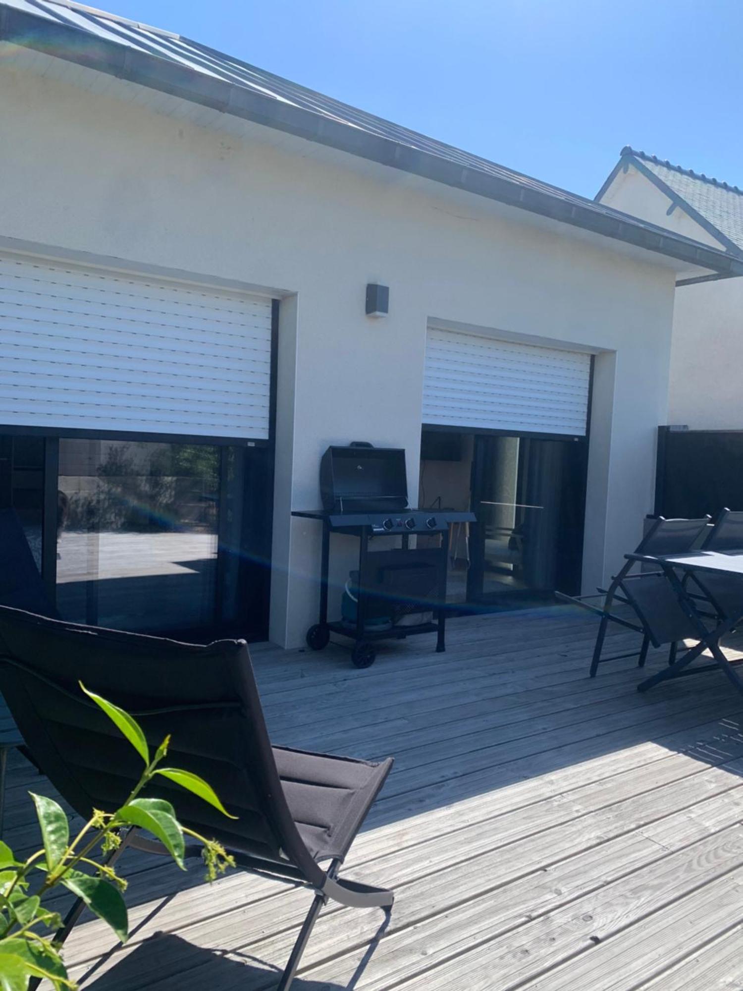 Le Refuge De La Baie Villa Beaussais Sur Mer Luaran gambar